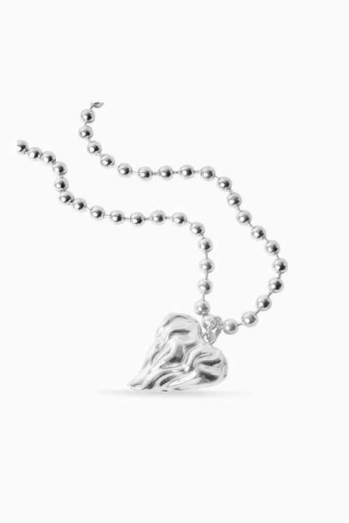 Cardi Necklace Silver Tone