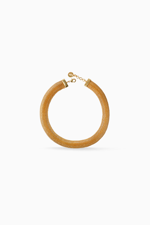 Time Of Shine Collar Gold Tone