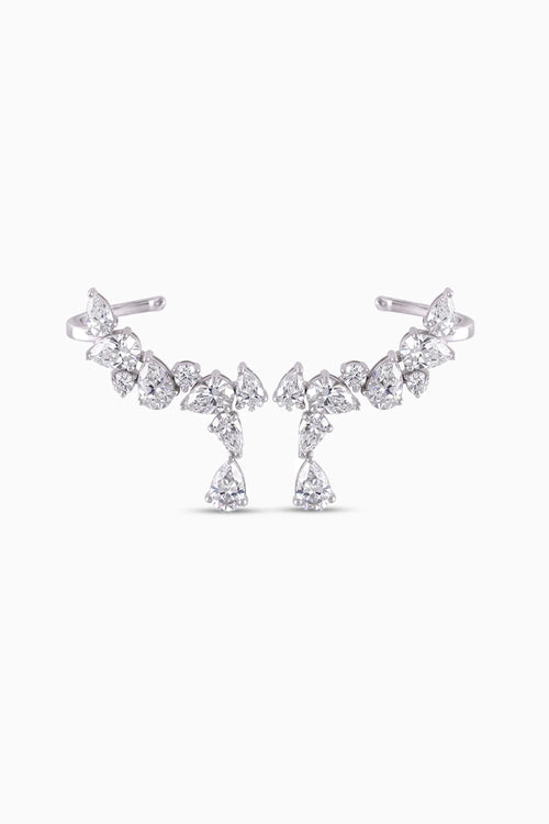 Laurel Diamond Drop Cuff