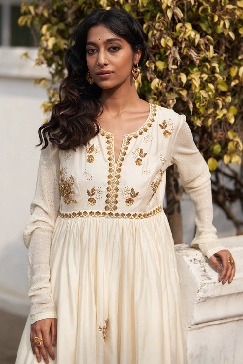 Salma Sitara Rani Kali Kurta Set