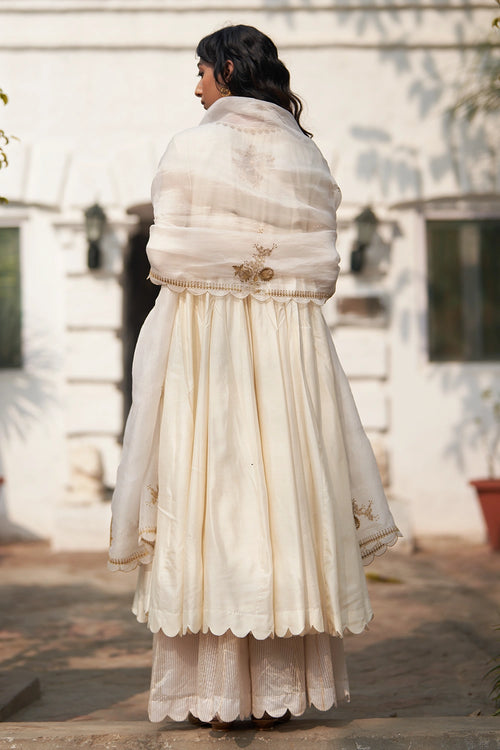 Salma Sitara Rani Kali Kurta Set