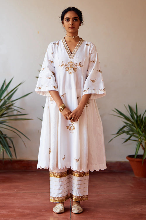 Usha Rani Kali Kurta Set