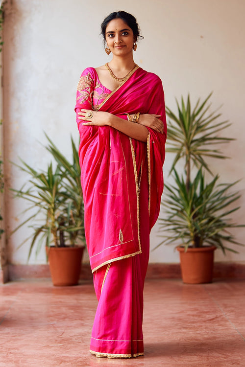 Zariphool Rani Saree & Blouse