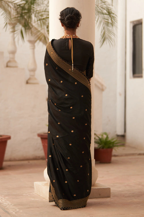 Rani Kairi Saree & Blouse