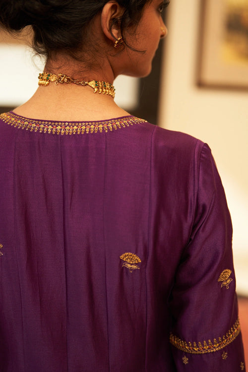 Rani Jamuni Kali Kurta set