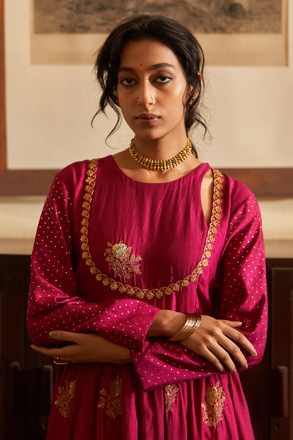 Sunari Dhaari Kurta Set
