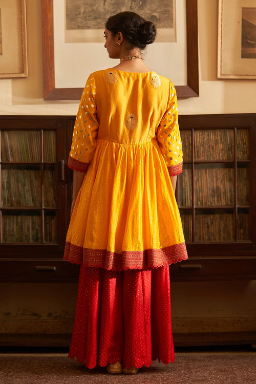 Surmai Rani Sharara Set