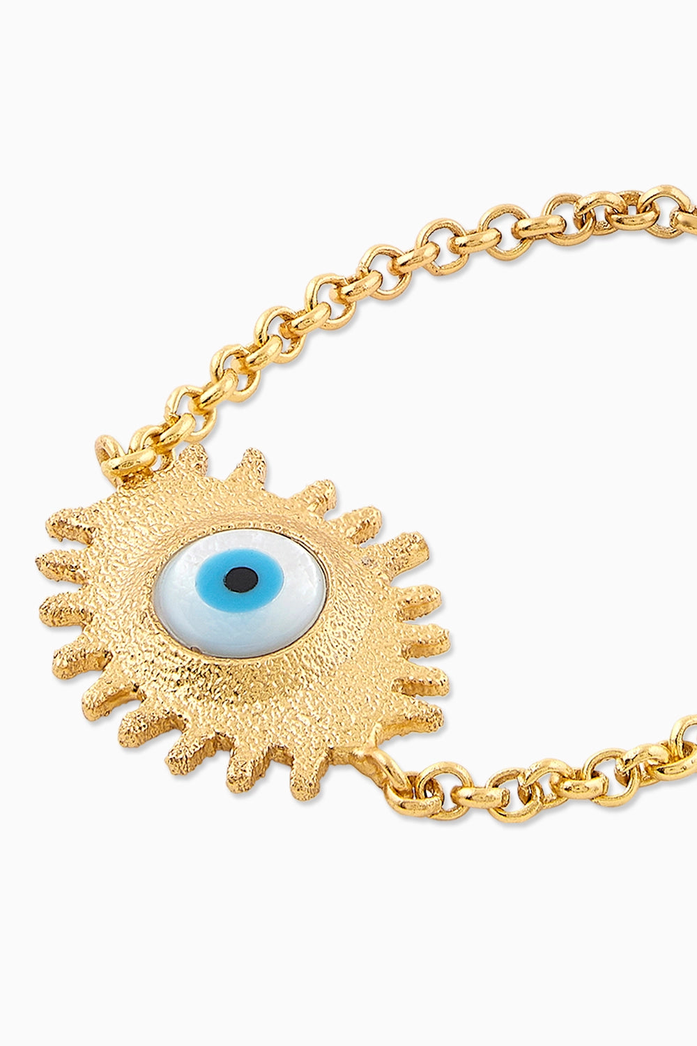 Evil Eye Gold Bracelet