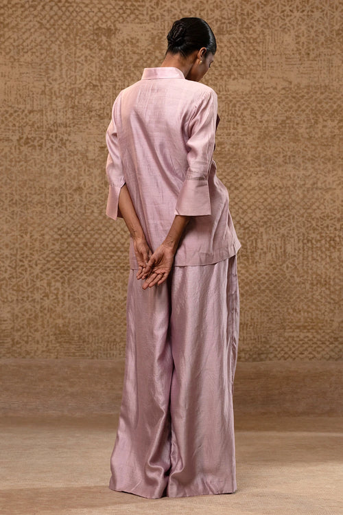 Diamond Yolk Lilac Shirt Set