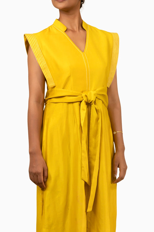 Grace Yellow Long Dress