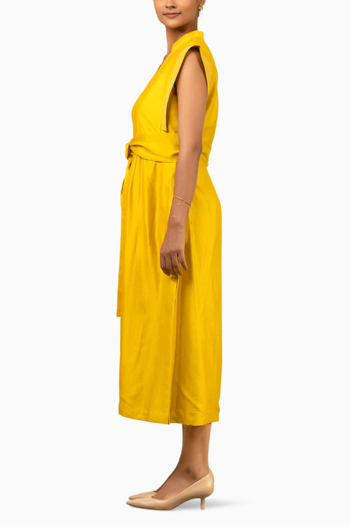 Grace Yellow Long Dress