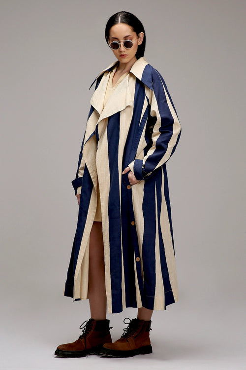 Egg-Shell Jacket And A-Line Shift Dress Set