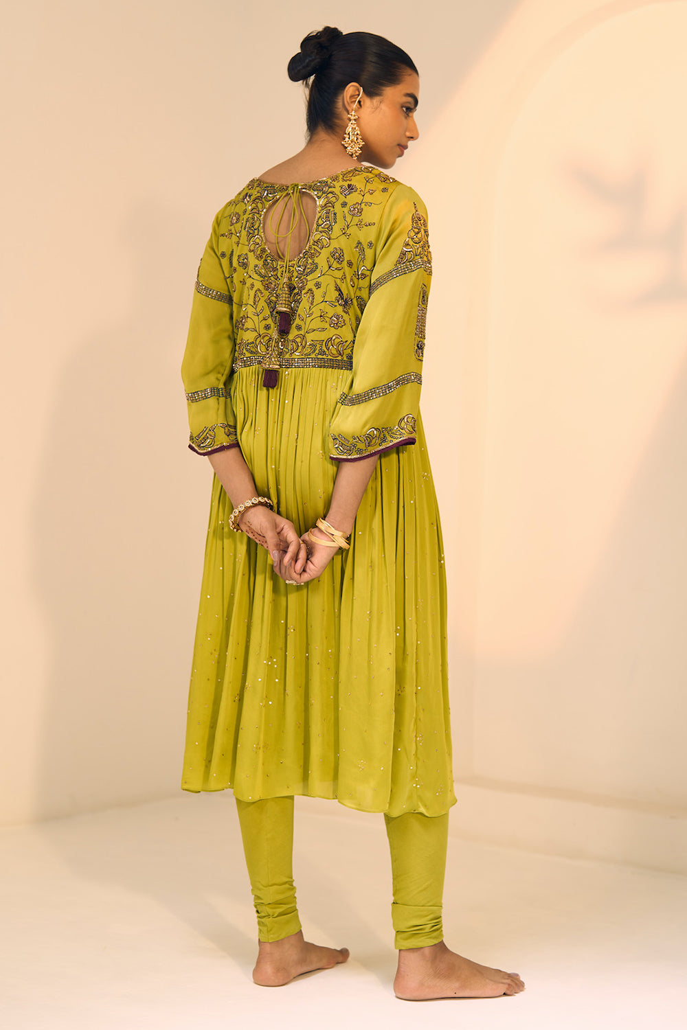 Green Lavanya Kurta Set