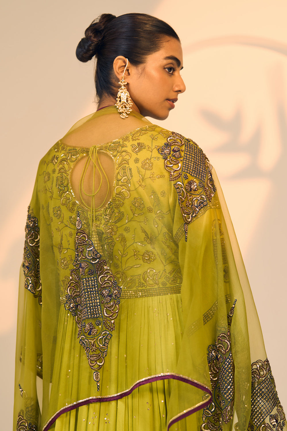 Green Lavanya Dupatta