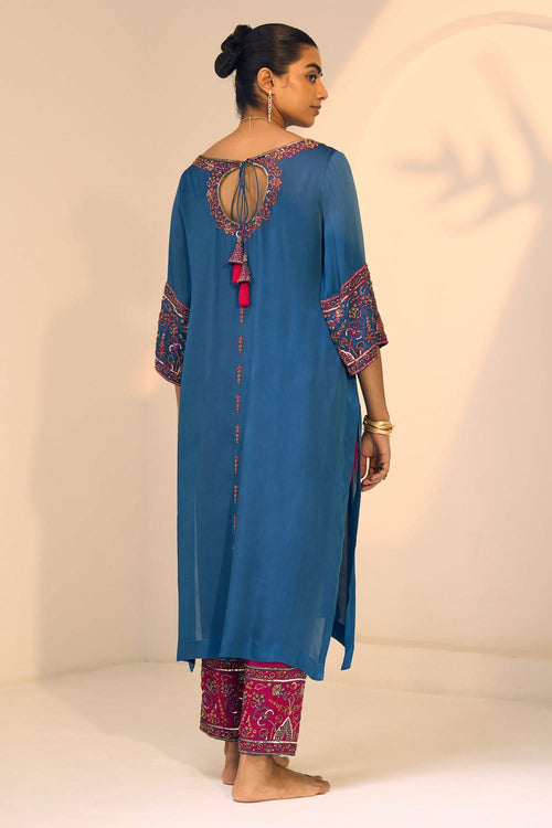 Blue Taara Kurta Set