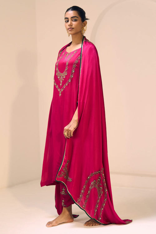 Pink Anya Dupatta