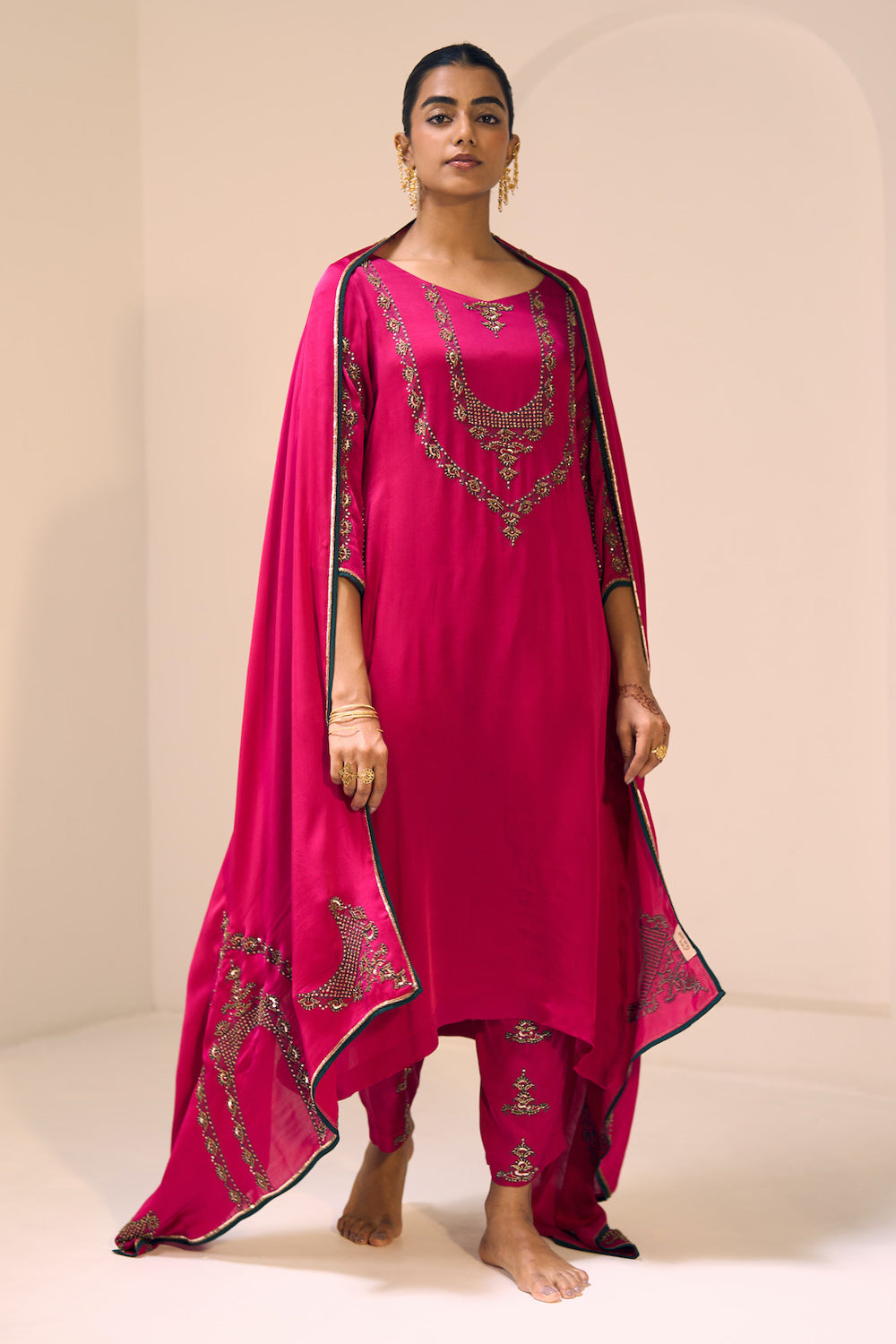 Pink Anya Dupatta