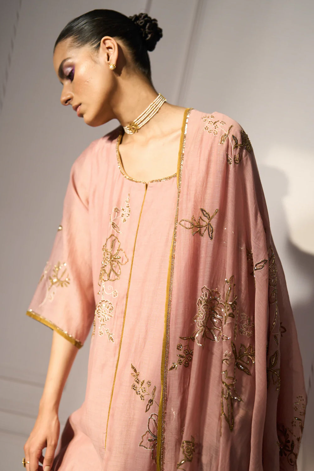 Pink Balori Dupatta