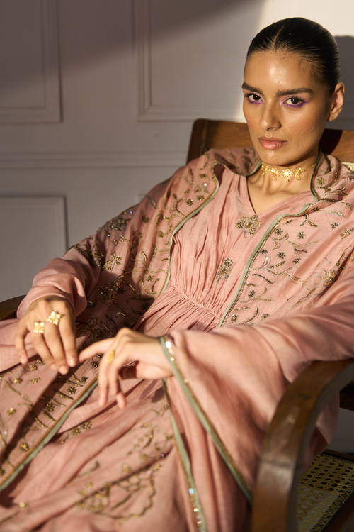 Pink Kashni Dupatta