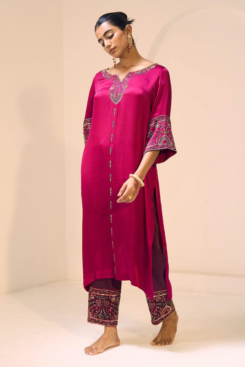 Pink Taara Kurta Set