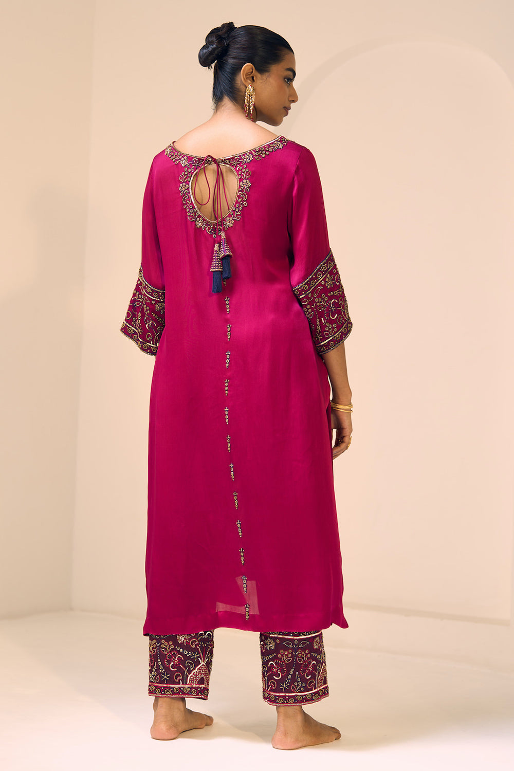 Pink Taara Kurta Set