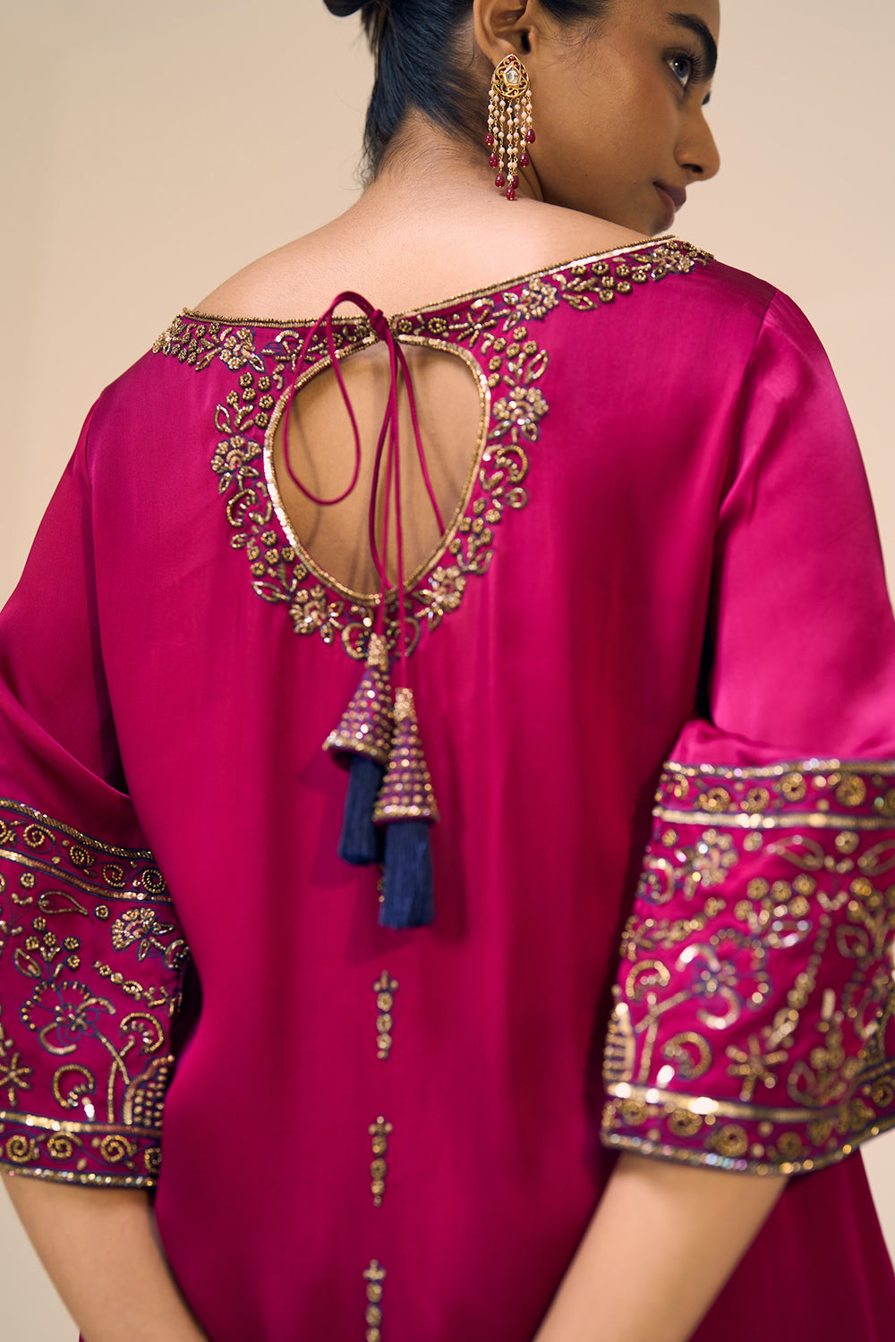 Pink Taara Kurta Set