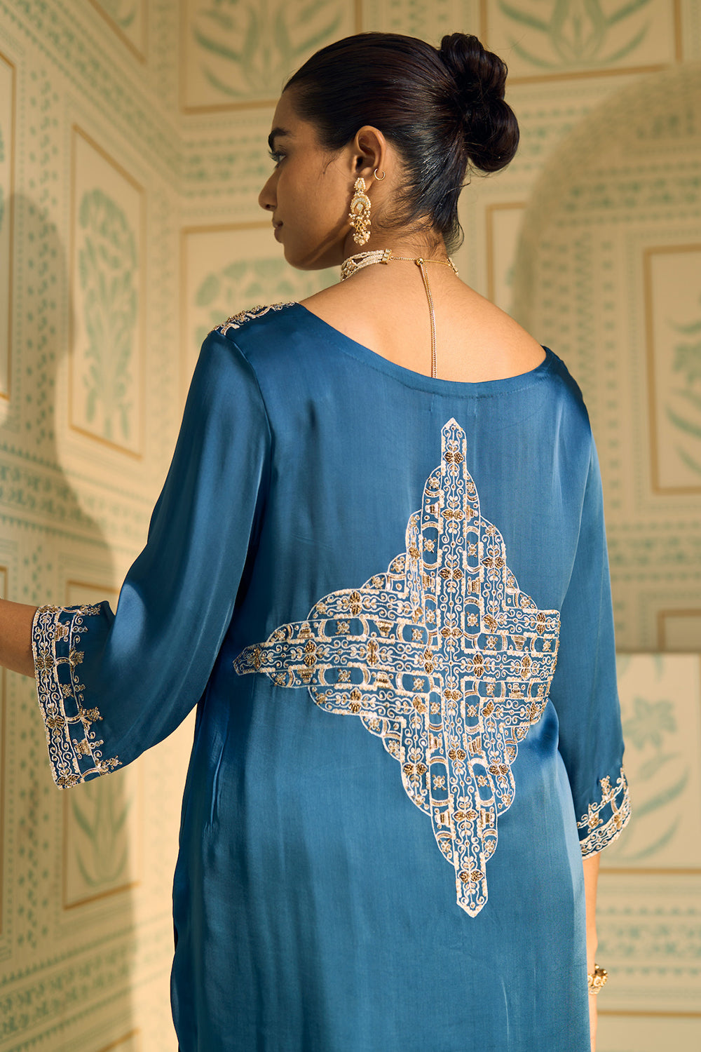 Blue Isha Kurta Set