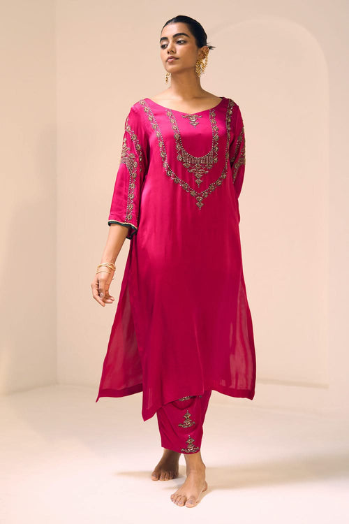 Pink Anya Kurta Set