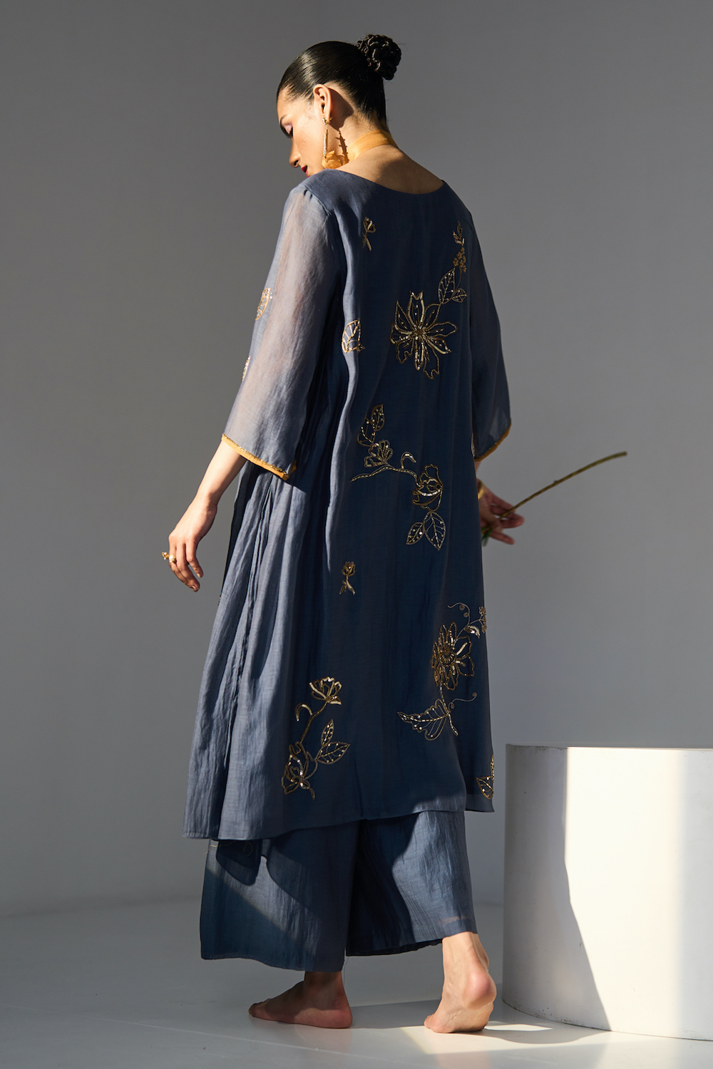 Blue Mansa Kurta Set