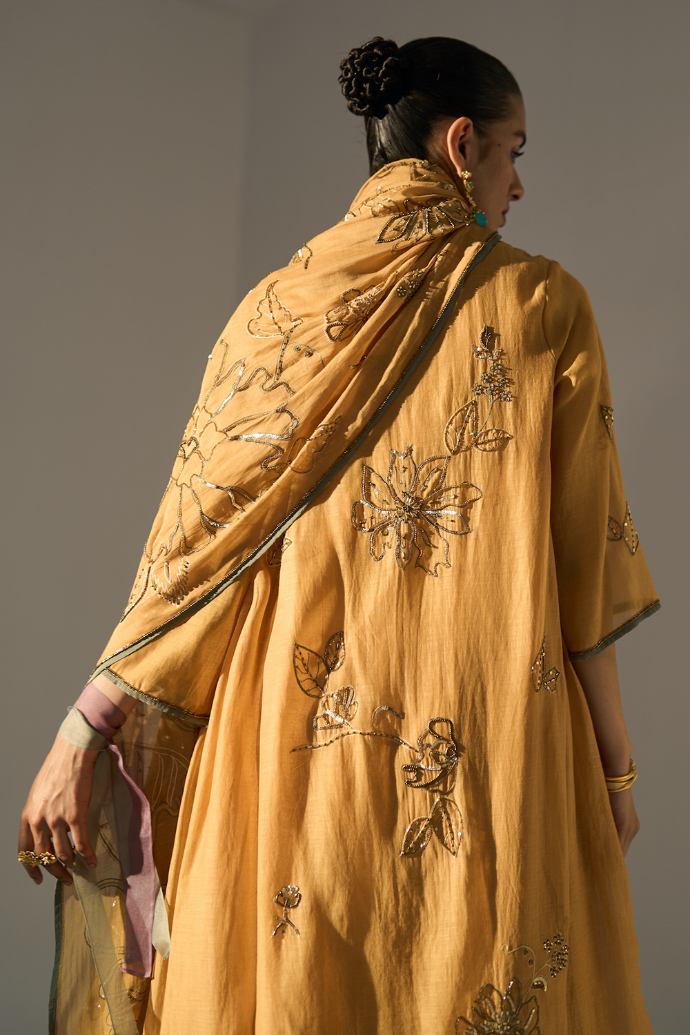 Yellow Mansa Dupatta