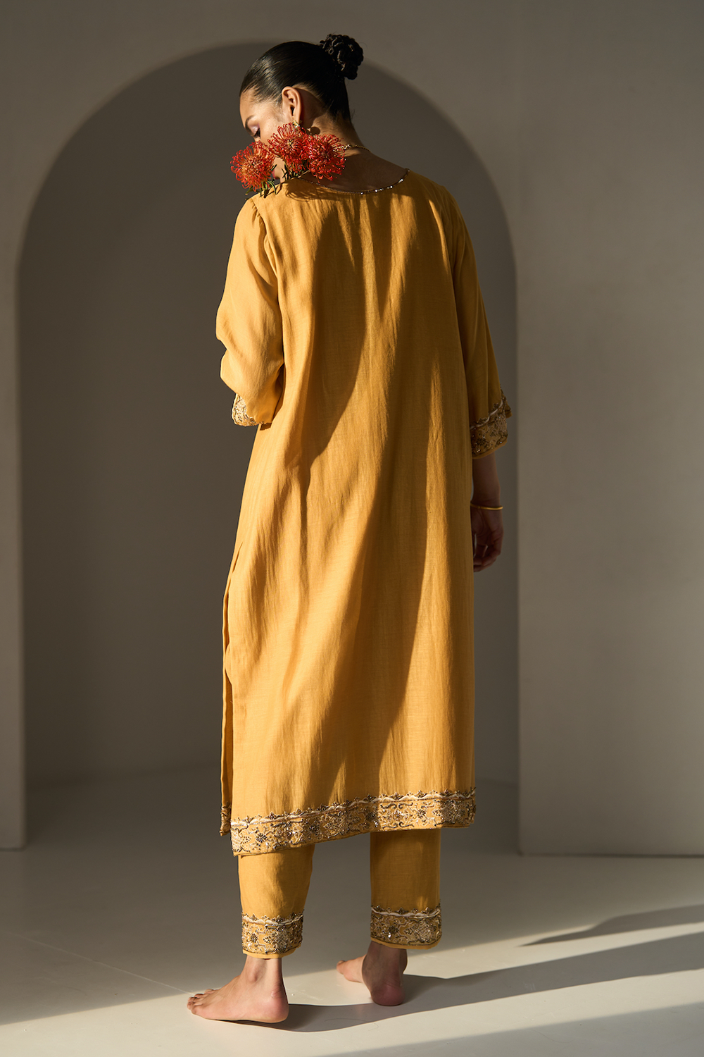 Yellow Pavit Kurta Set