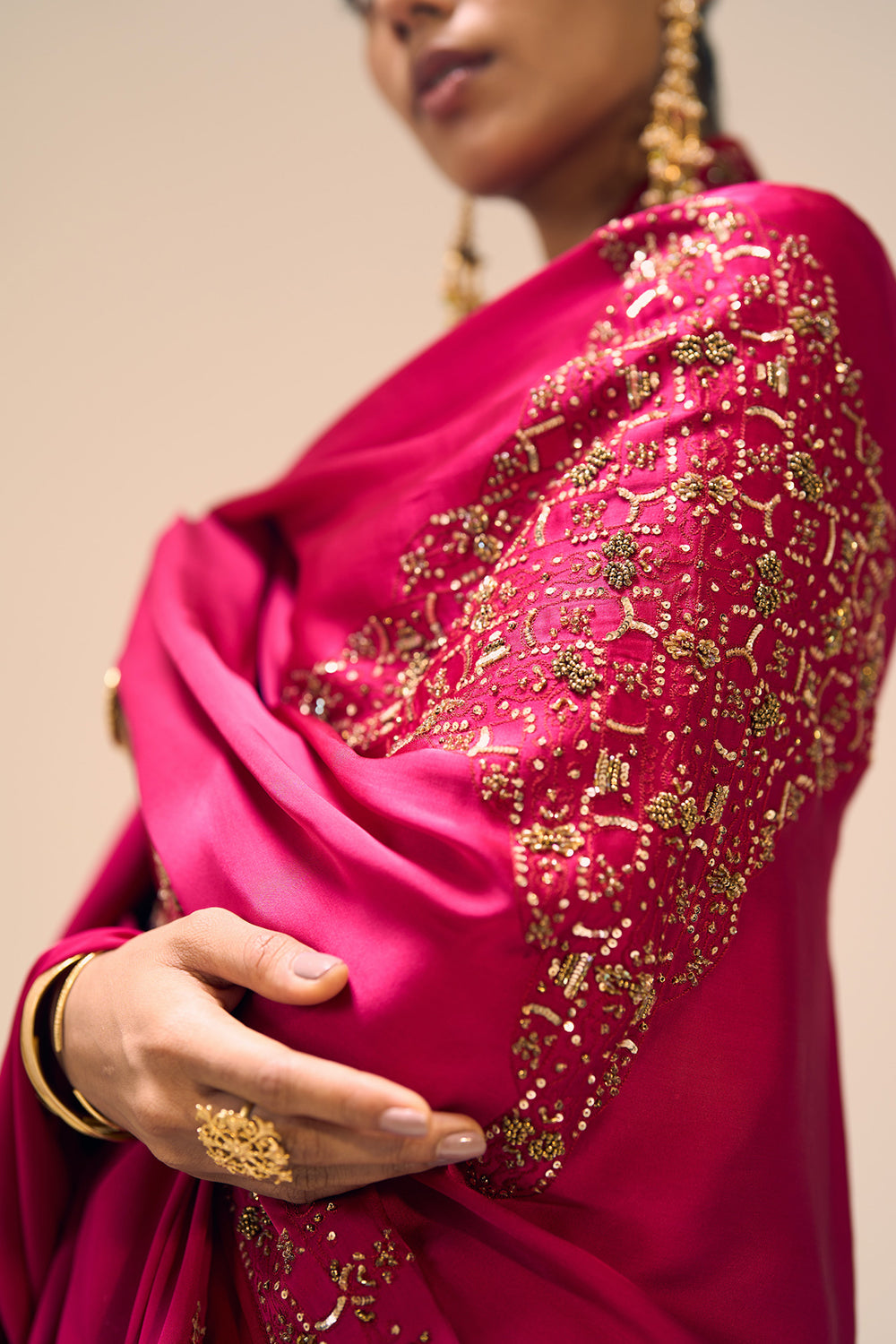 Pink Isha Dupatta