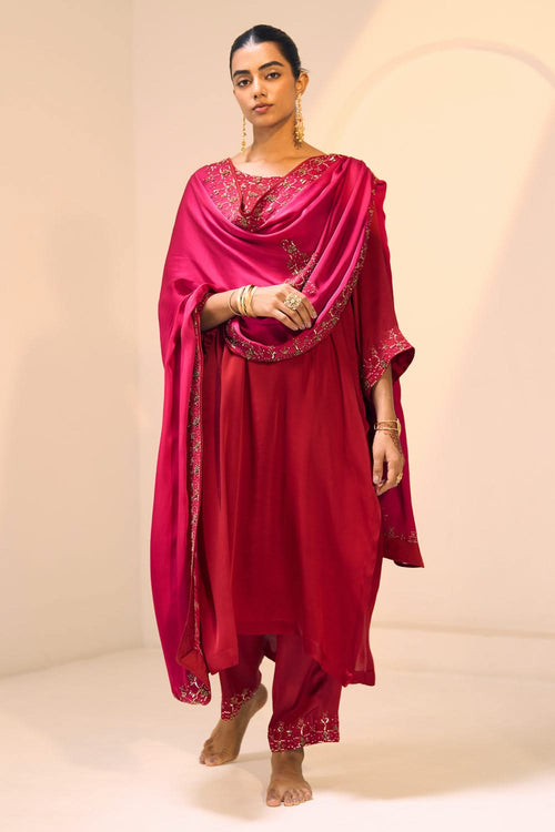 Pink Isha Dupatta