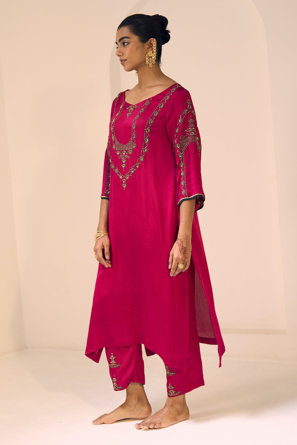 Pink Anya Kurta Set