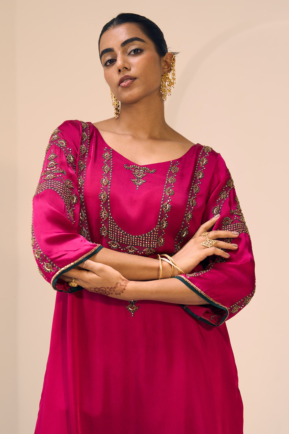 Pink Anya Kurta Set