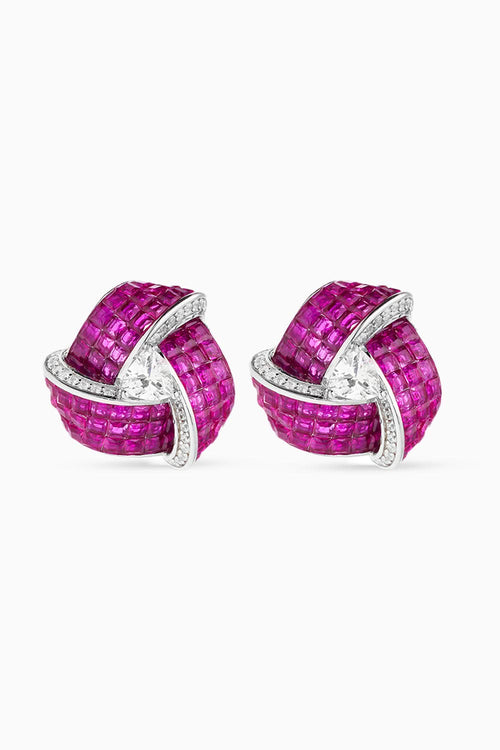 Enchanted Triad Blossom Earrings