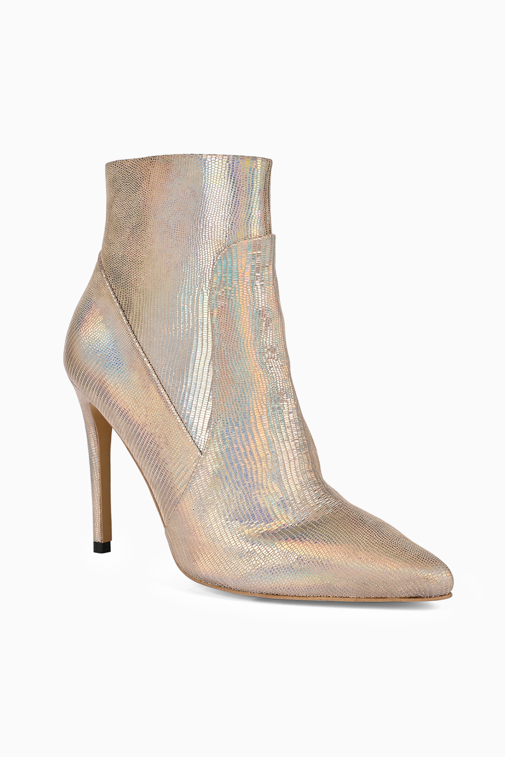 Esme Silver Ankle Boots