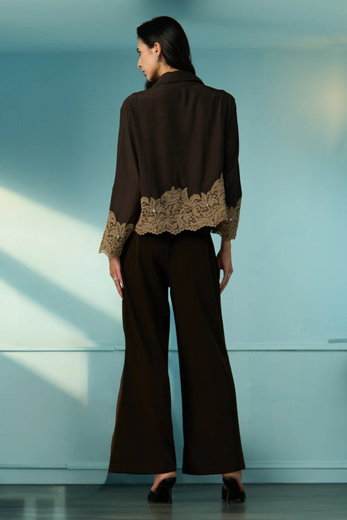 Espresso Orchid Brown Co-ord Set