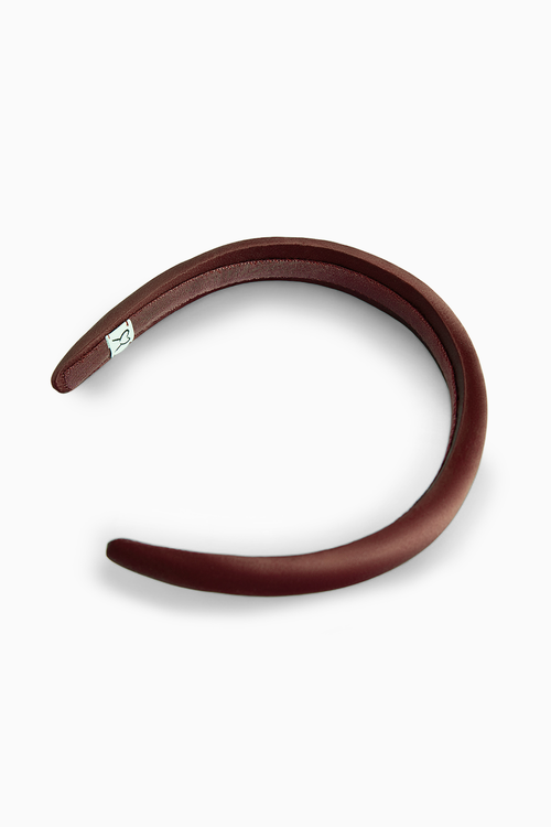 Espresso Silk Headband