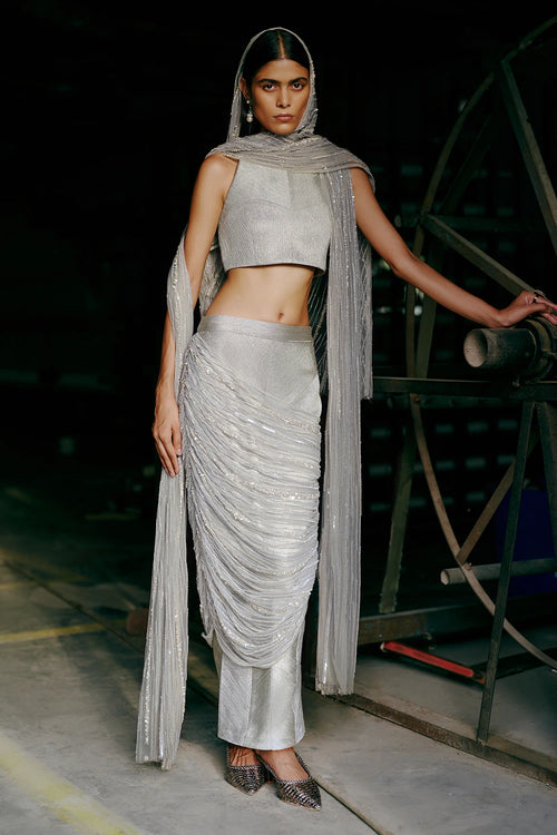 Mercury Gota Draped Ensemble