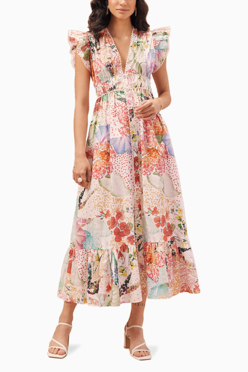 Estella Poppy Maxi Dress