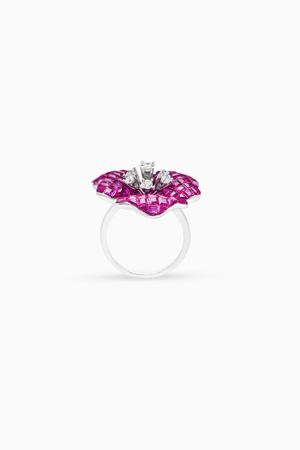 Ethereal Trillium Blossom Ring