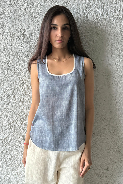 Everyday Tank Soft Indigo