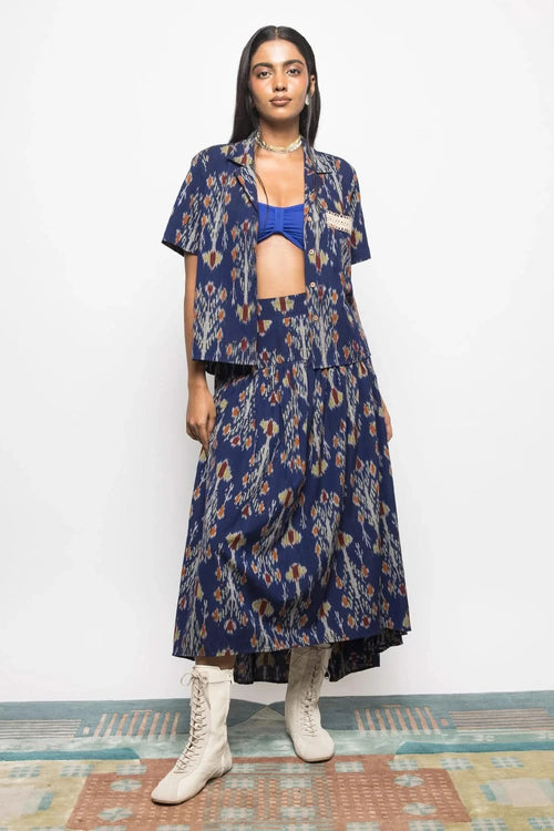 Boxy Breeze Shirt with Sway Skirt