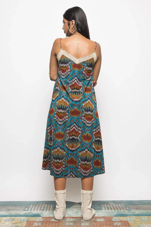 Asymmetric Waist Sling Dress