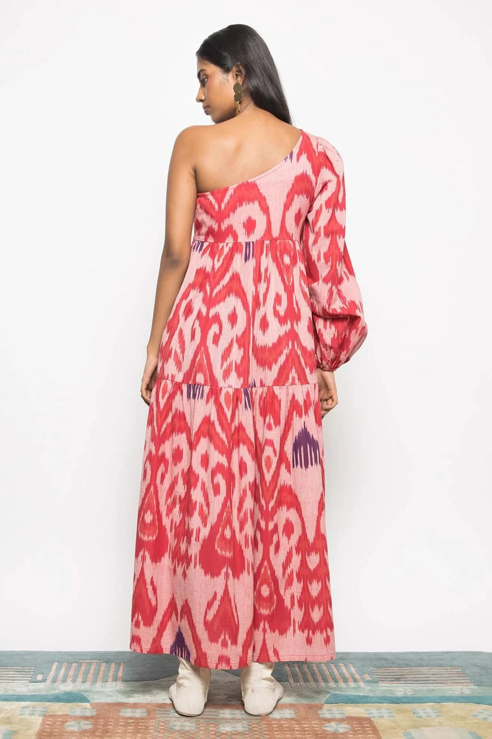 One Shoulder Tier Maxi