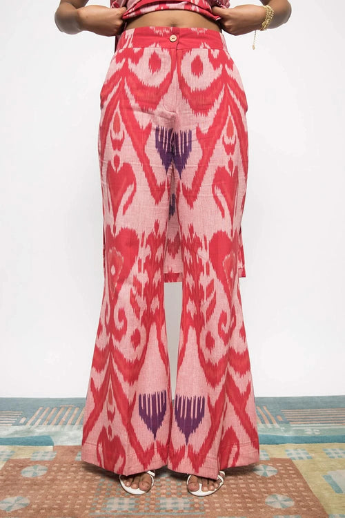 Kick & Flare Pink Pants