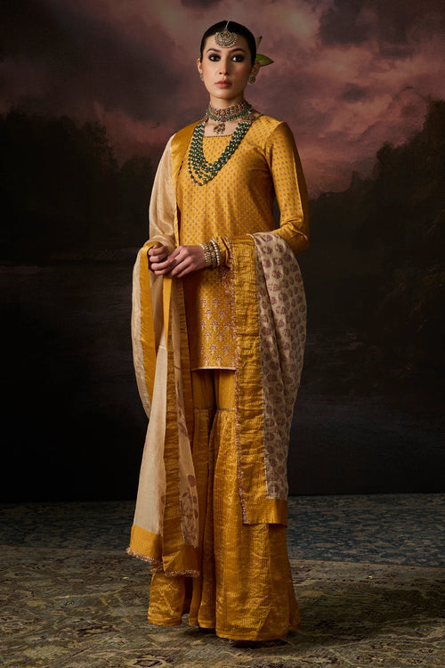 Firoz Yellow Kurta Set
