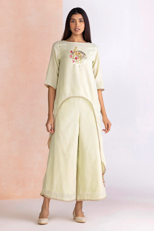 Floral Moon Aura Lane Green Co-ord