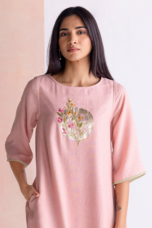 Floral Moon Blush Dress